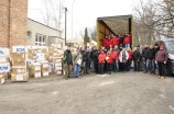 Program Robin Hood - 23 orphanages in Ostrava and surrounding area receive much needed brand name clothing, shoes & LEGO toys from Robin Hood team in cooperation with DHL in Ostrava.