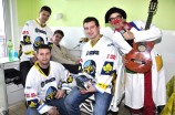 2. Jaromir Jagr & Kladno Knights Going all out for Dr. Clown